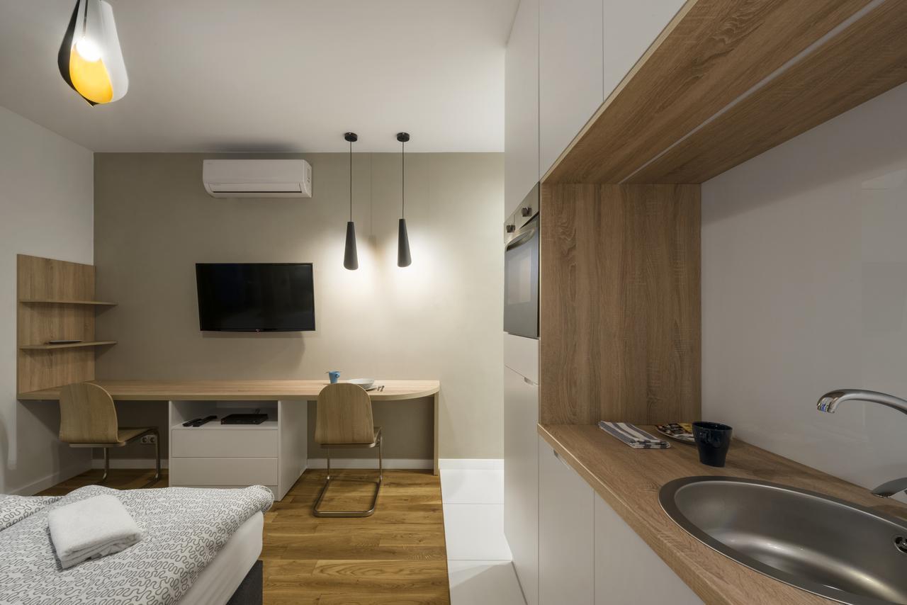 Executive Suites Moduo Varsovia Exterior foto